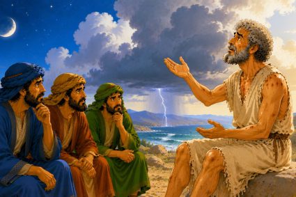 🧒📚 Storie bibliche per meravigliarsi | 22.07.2026 | 🌿 Giobbe | 🌊 Cap.26 – Giobbe si meraviglia della potenza di Dio