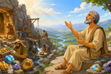 🧒📚 Storie bibliche per meravigliarsi | 24.07.2026 | 🌿 Giobbe | 💎 Cap.28 – Giobbe cerca la vera sapienza